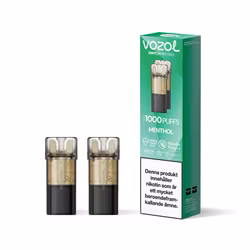 Vozol pod - Menthol - 10mg/ml - 2-pack