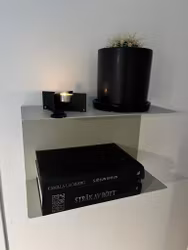 Hylla Carl grå-beige