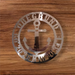 Emblem Öregrund rostfritt