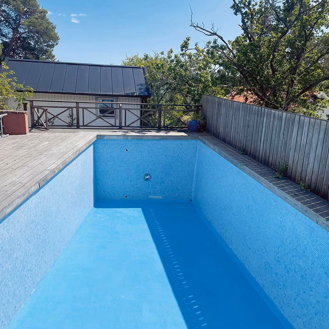 Betongpool Nacka | Poolfärg