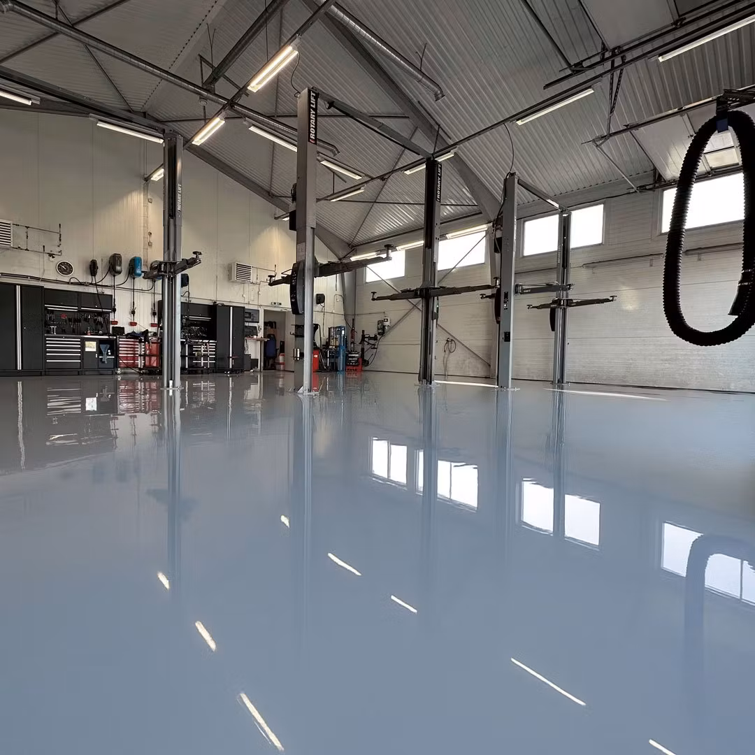 Bilverkstad Linköping | Epoxigolv PRO