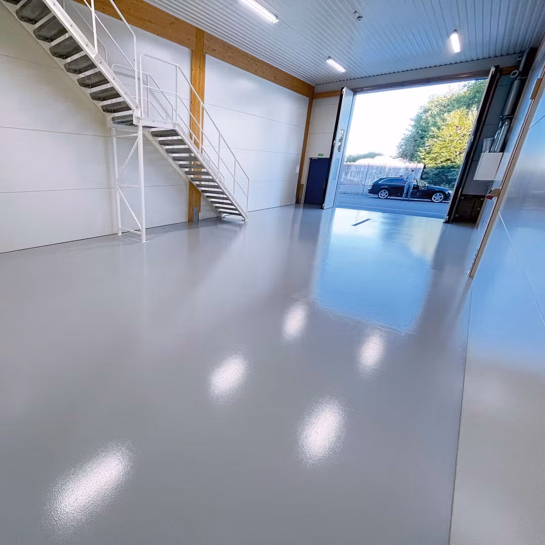 Garagehall Helsingborg | Epoxigolv WB