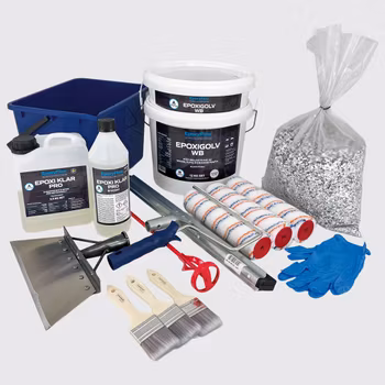 Epoxigolv WB Färgflingor Paket - Medeltung belastning