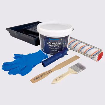 Golvfärg Betong Paket - Lätt belastning