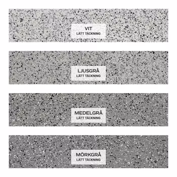 Epoxigolv WB Färgflingor Paket - Medeltung belastning