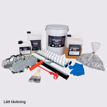 Epoxigolv PRO Färgflingor Paket - Tung belastning