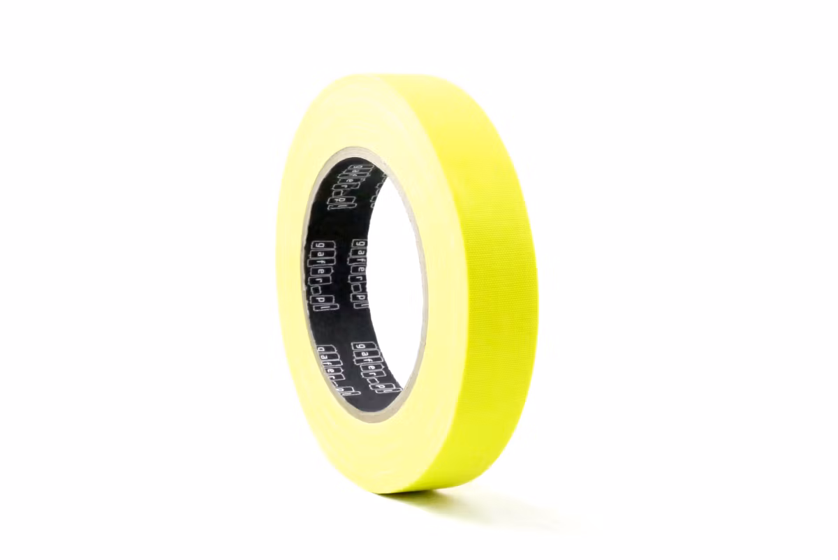 Gafer.PL Pro Fluorescent Tejp 24mm x 25m, Gul