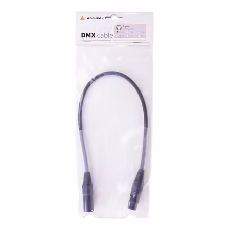 DMX-kabel Admiral, 5-pol 20m