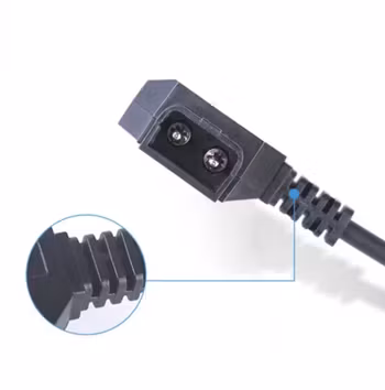 Straight 1.5m D-Tap to Mini XLR 4 Pin Power Cable for TVLOGIC Monitor