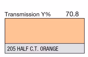 204 Full C.T. Orange. LEE hel rulle.