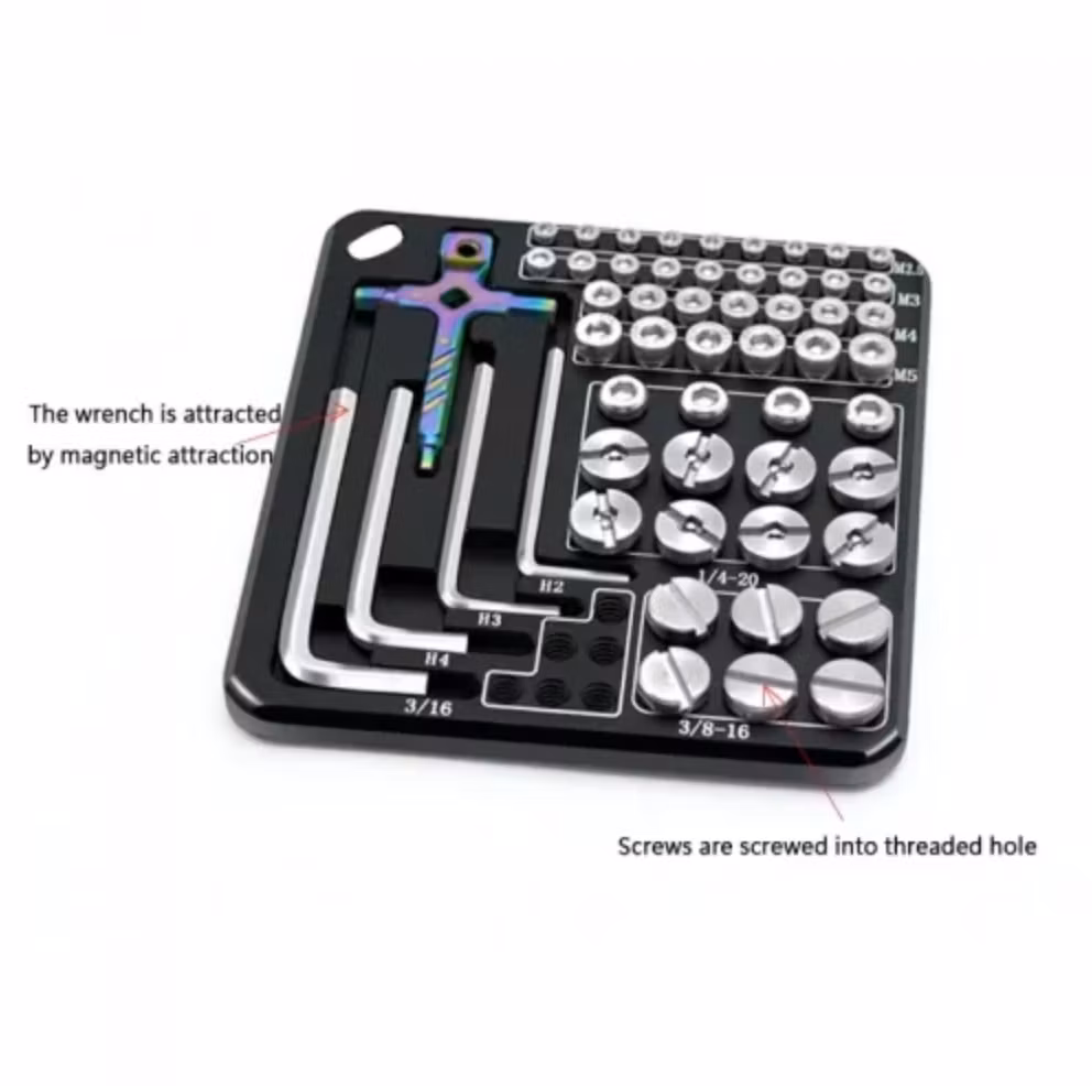 Skruvar / Muttar, Universal Allen Key Screws Storage Kits