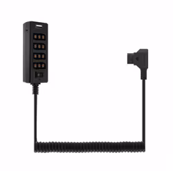D-Tap splitters 100cm Multifunctional D-Tap Adapter Cable for V Mount Battery with USB Interface DC port