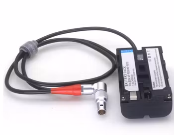 0.5m Trinity 2 LBUS 4 Pin to F970 Dummy Battery Cable for SmallHD Monitor