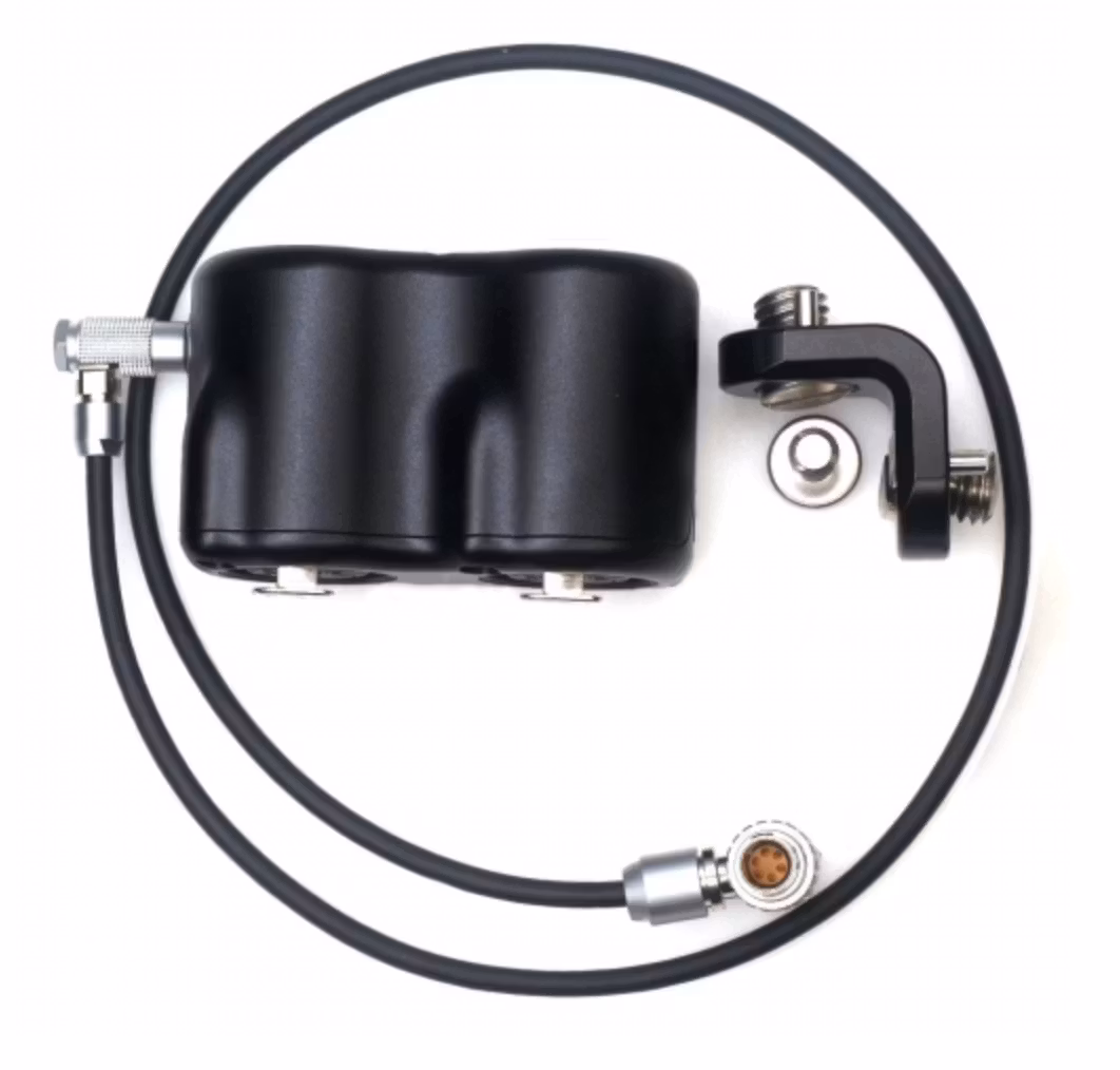 6Pin to Dual XLR 3 Pin Female Adapter for ARRI miniLF ALEXA 35 with 0.5m Two channel Audio Cable
