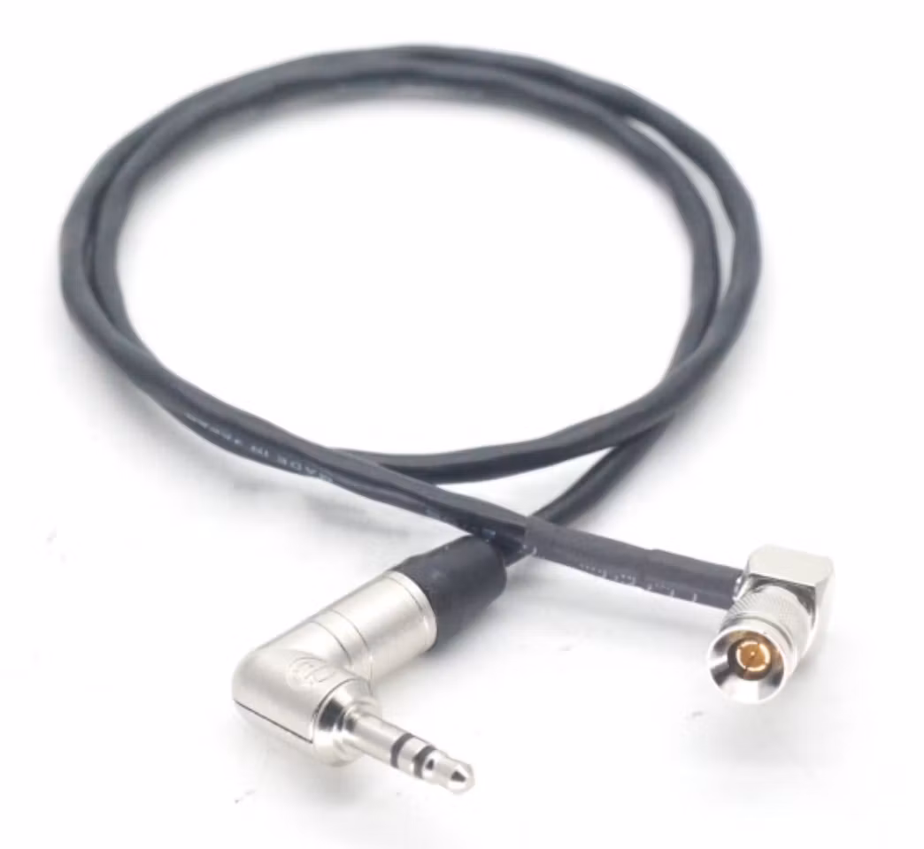 0.5m C44 to 3.5 UltraSync Timecode Cable for Red Epic ARRI Alexa Camera