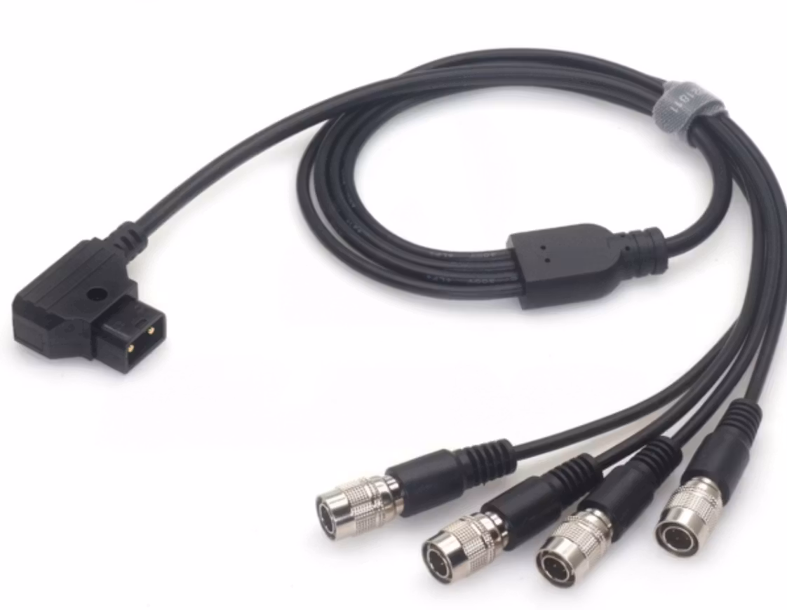 0.7m D-tap to 4*Hirose for Sound Devices 688 788T F4 F8