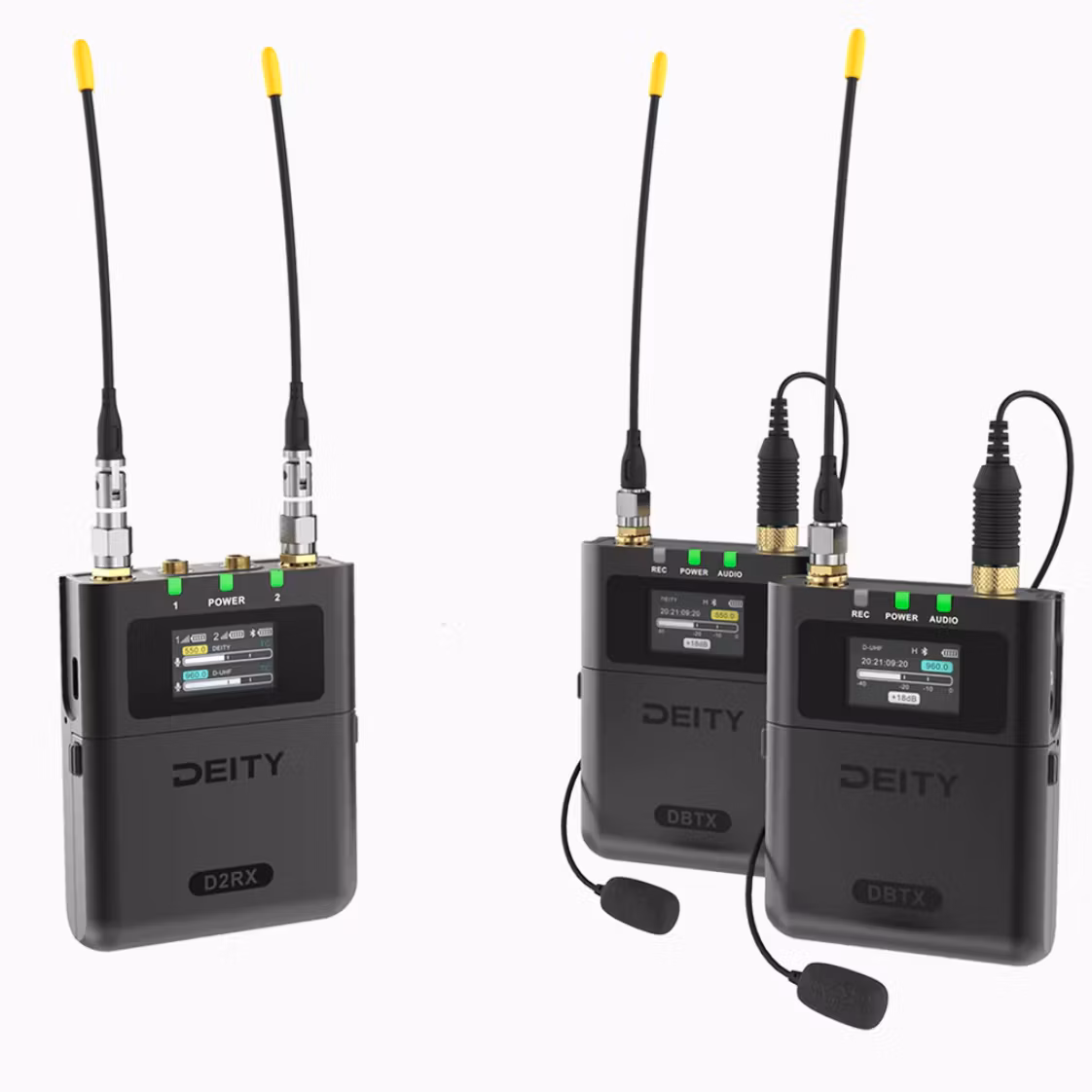 Deity THEOS Digital Wireless 2ch Kit. Spelar in i Float32