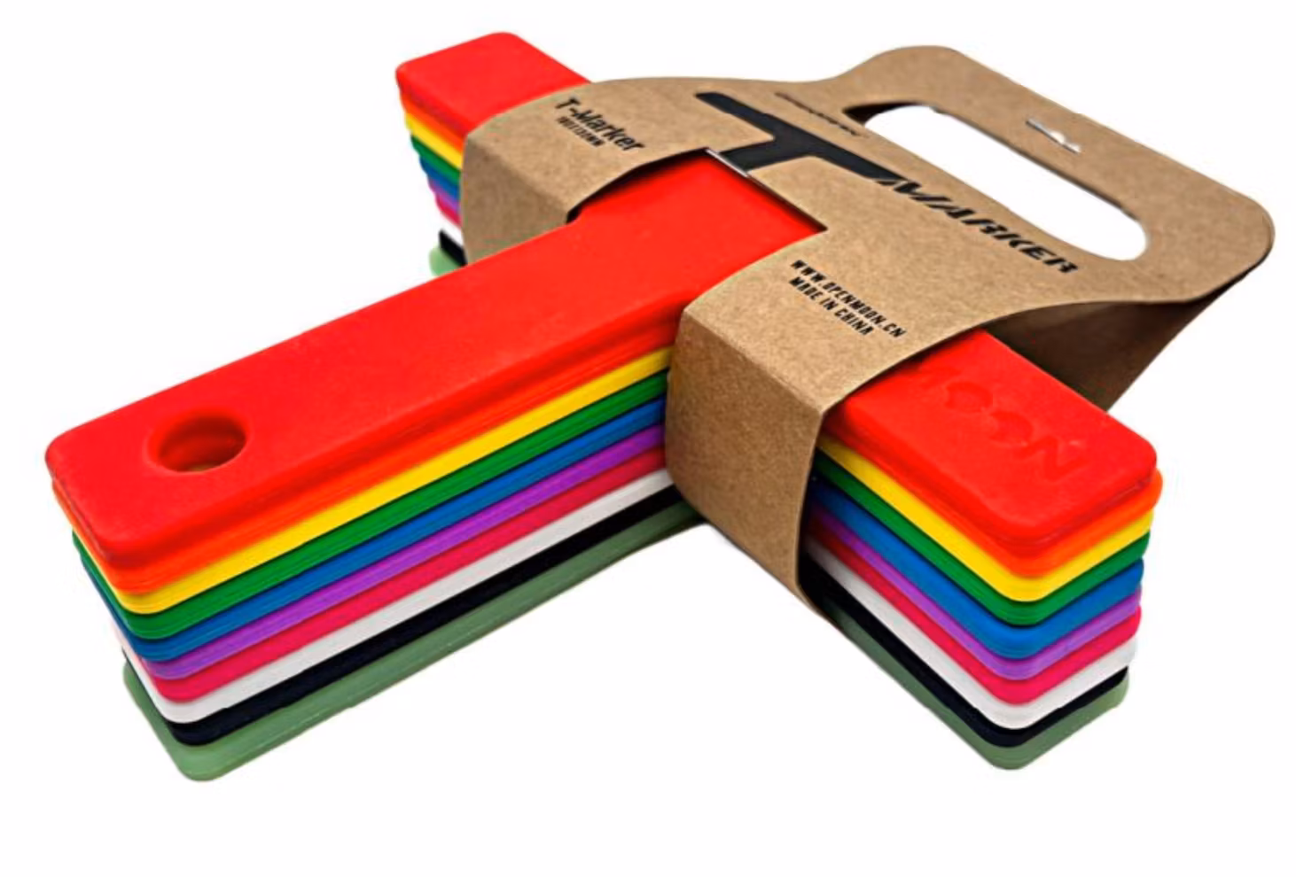OPENMOON 10pack T-markers i silicon
