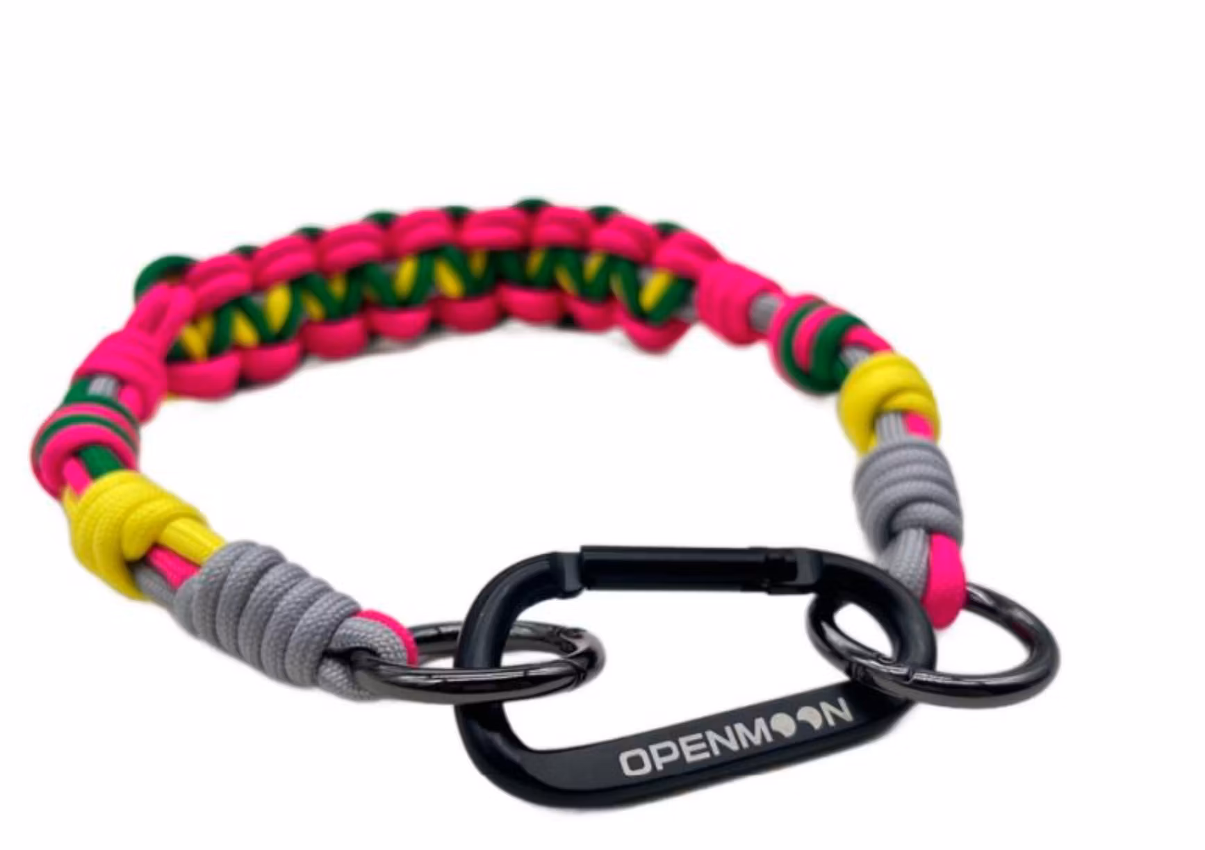 OPENMOON Woven lanyard Lanyard pink 48cm / Tejpsling