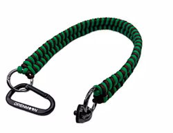 OPENMOON Woven lanyard Lanyard green&brown 50cm / Tejpsling