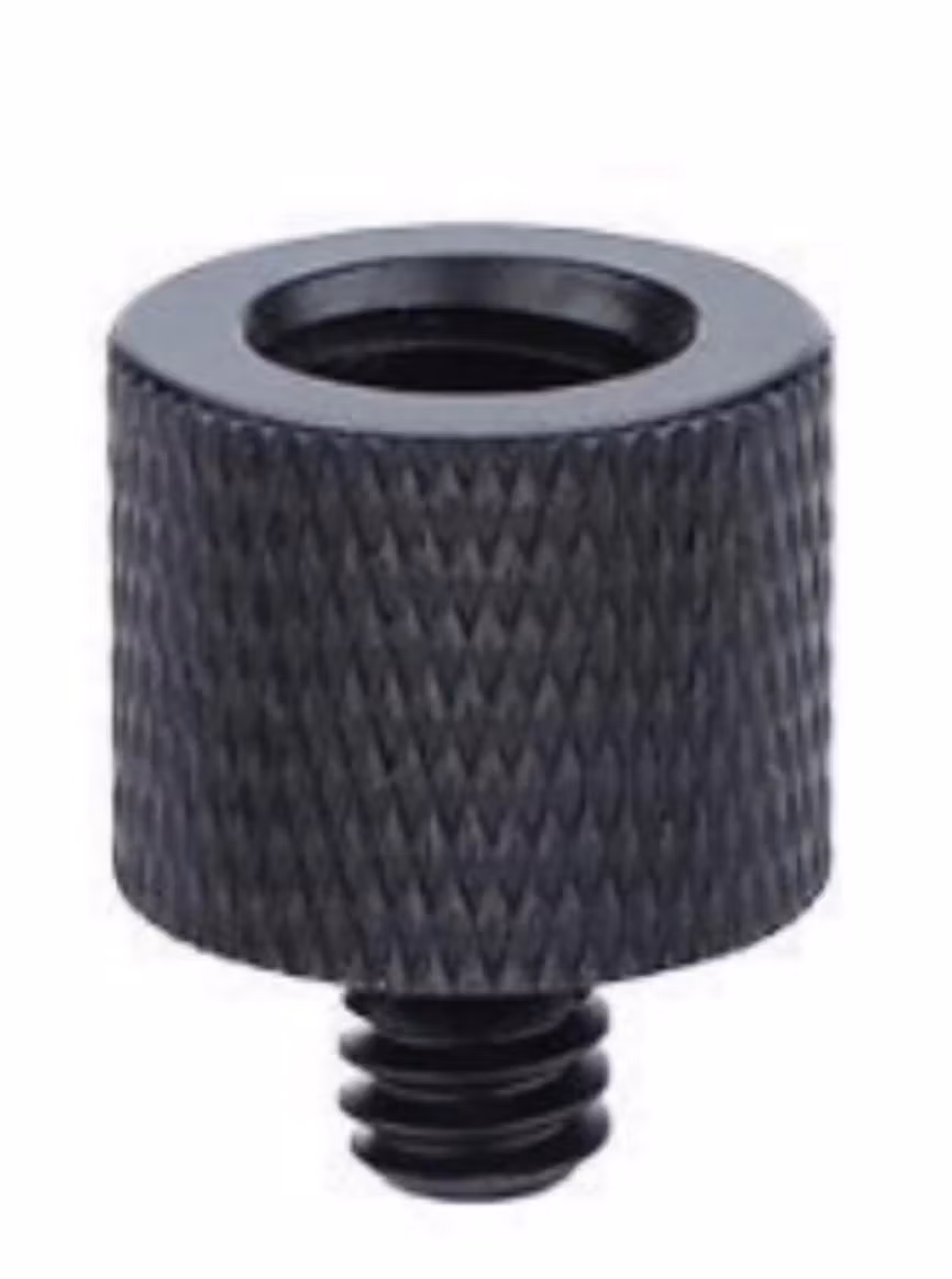 Adapterskruv 1/4"-3/8" svart