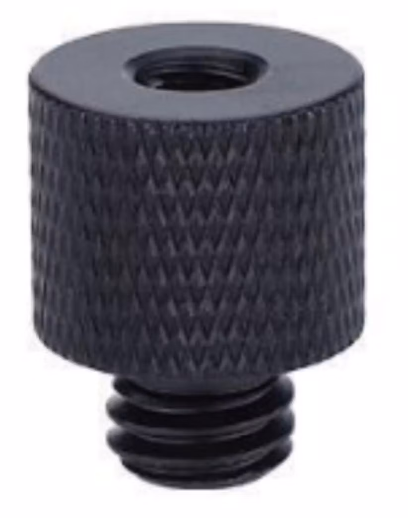 Adapterskruv 3/8"-1/4" svart