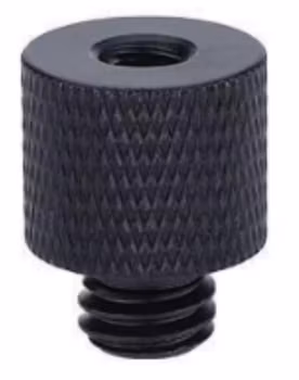 Adapterskruv 3/8"-1/4" svart