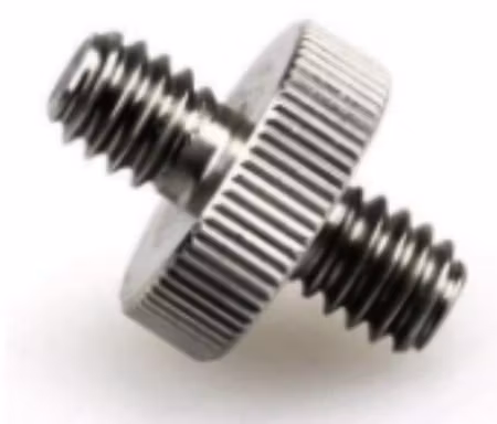 Double Head converter skruv 1/4-1/4"