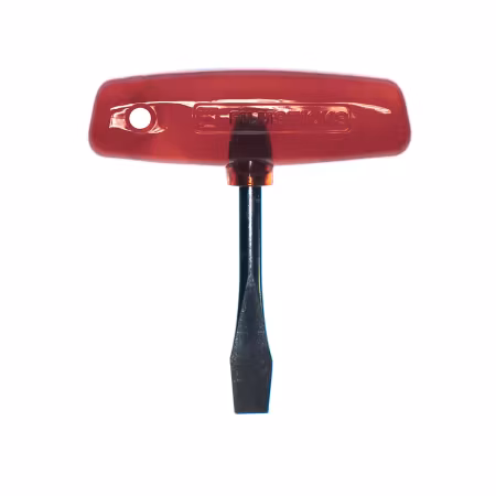 Filmsticks T-handtag skruvmejsel med rött handtag