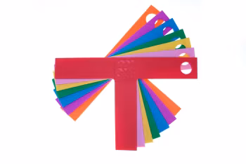 Filmsticks T-Marker Kit (7pack) (RÖD, Blå, Gul, Grön, Rosa, Orange, Lila)
