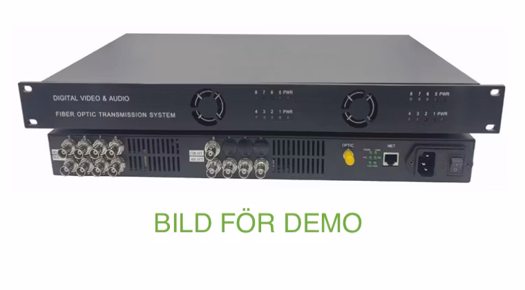 Beijing Fiber Linker, 12x3G-SDI + 2x Gigabit Ethernet via fiber