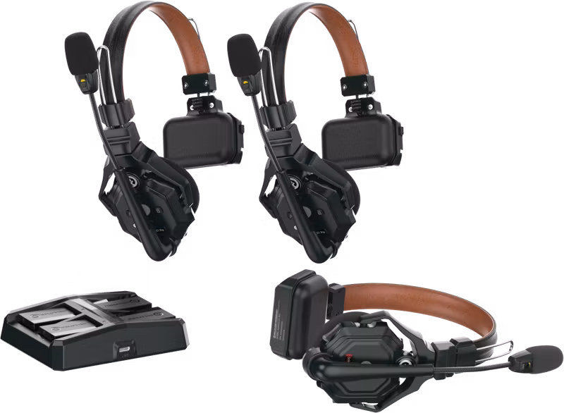 Hollyland Solidcom C1 Pro  Wireless Intercom System with 3 ENC headsets