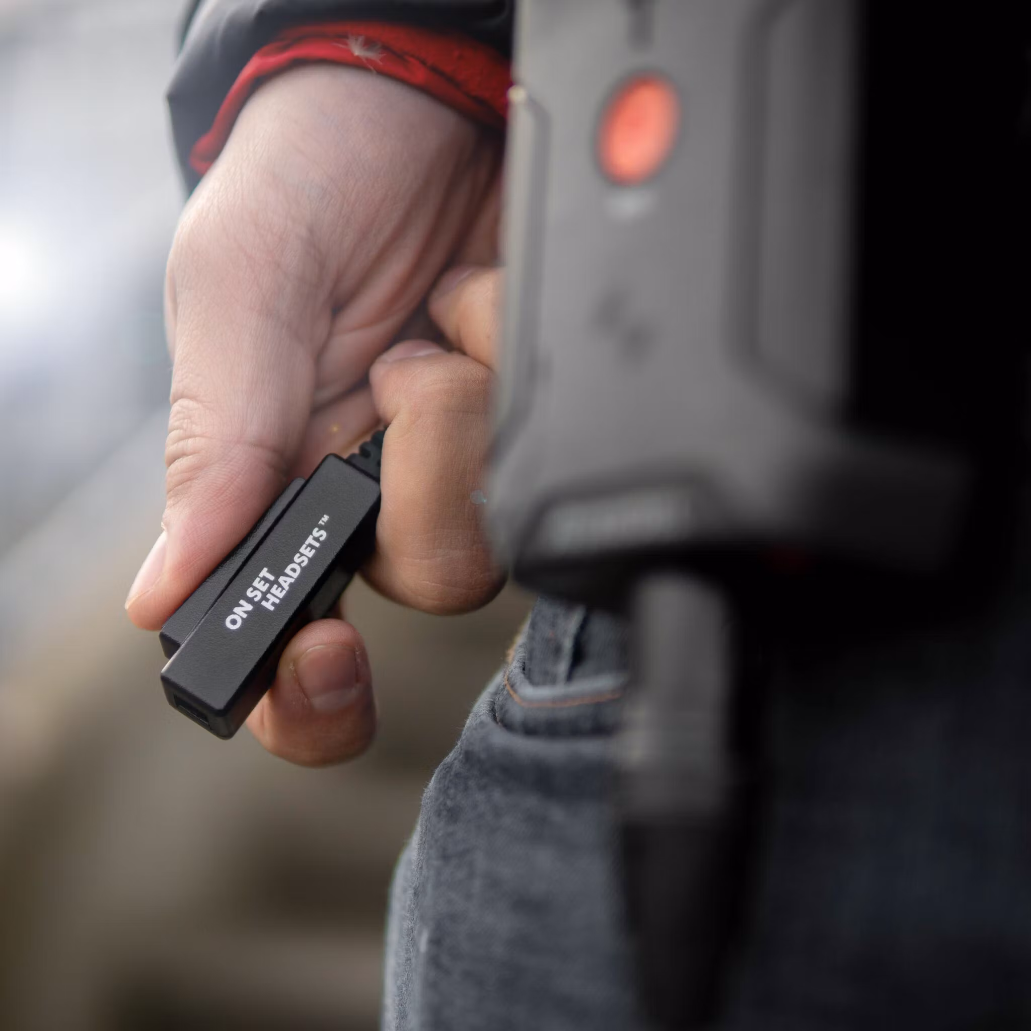 On Set Headsets Live Comms Pro, For 4-Pin XLR, Designed for professionals in live production, the Live Comms Pro features a surveillance earpiece and 4-Pin XLR connector for seamless integration with