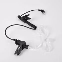 On Set Headsets Black, 1-PIN LISTEN ONLY, Listen Only Acoustic Tube Earpiece 1-Pin Radio Headset with 3.5mm plugAdjusts to fit either the left or right ear.Listen only device.Easy to carry and simple