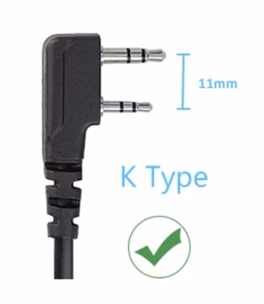 On Set Headsets D-Hook, Black for Kenwood, D-shaped ear hook with double line PTT, Professional, discrete and comfortable, Flexible ear hanger, Clear sound with minimized external chatter.Introducing