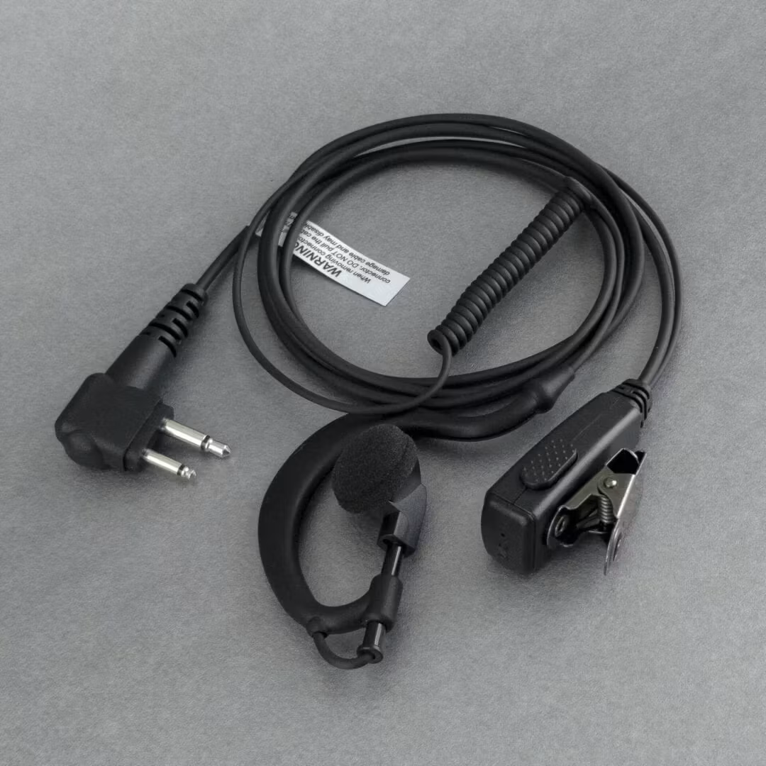 On Set Headsets G-Hook, Black for Motorola, G-shaped ear hook with double line PTT, Professional, discrete and comfortable, Flexible ear hanger, Clear sound with minimized external chatter.Introducing