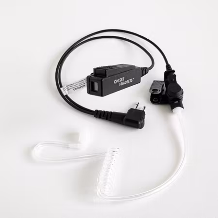 On Set Headsets Black for Motorola, Basic model, The Shorty is perfect for those who are always on the move, and need a more compact option for their walkie-talkie communication. It’s lightweight, eas