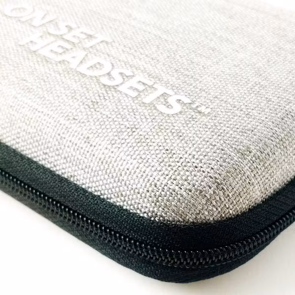 On Set Headsets TRAVEL CASE - GRAY, The On Set Headsets Travel Case is the perfect solution for protecting your investment while on the move. This high-quality case is specifically designed to fit and
