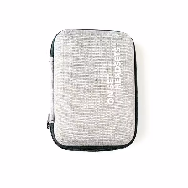 On Set Headsets TRAVEL CASE - GRAY, The On Set Headsets Travel Case is the perfect solution for protecting your investment while on the move. This high-quality case is specifically designed to fit and