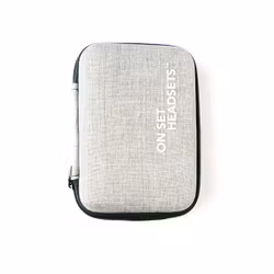 On Set Headsets TRAVEL CASE - GRAY, The On Set Headsets Travel Case is the perfect solution for protecting your investment while on the move. This high-quality case is specifically designed to fit and