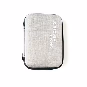 On Set Headsets TRAVEL CASE - GRAY, The On Set Headsets Travel Case is the perfect solution for protecting your investment while on the move. This high-quality case is specifically designed to fit and