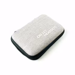 On Set Headsets TRAVEL CASE - GRAY, The On Set Headsets Travel Case is the perfect solution for protecting your investment while on the move. This high-quality case is specifically designed to fit and