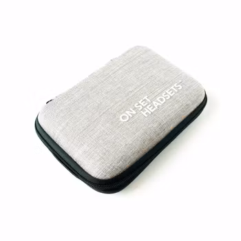 On Set Headsets TRAVEL CASE - GRAY, The On Set Headsets Travel Case is the perfect solution for protecting your investment while on the move. This high-quality case is specifically designed to fit and
