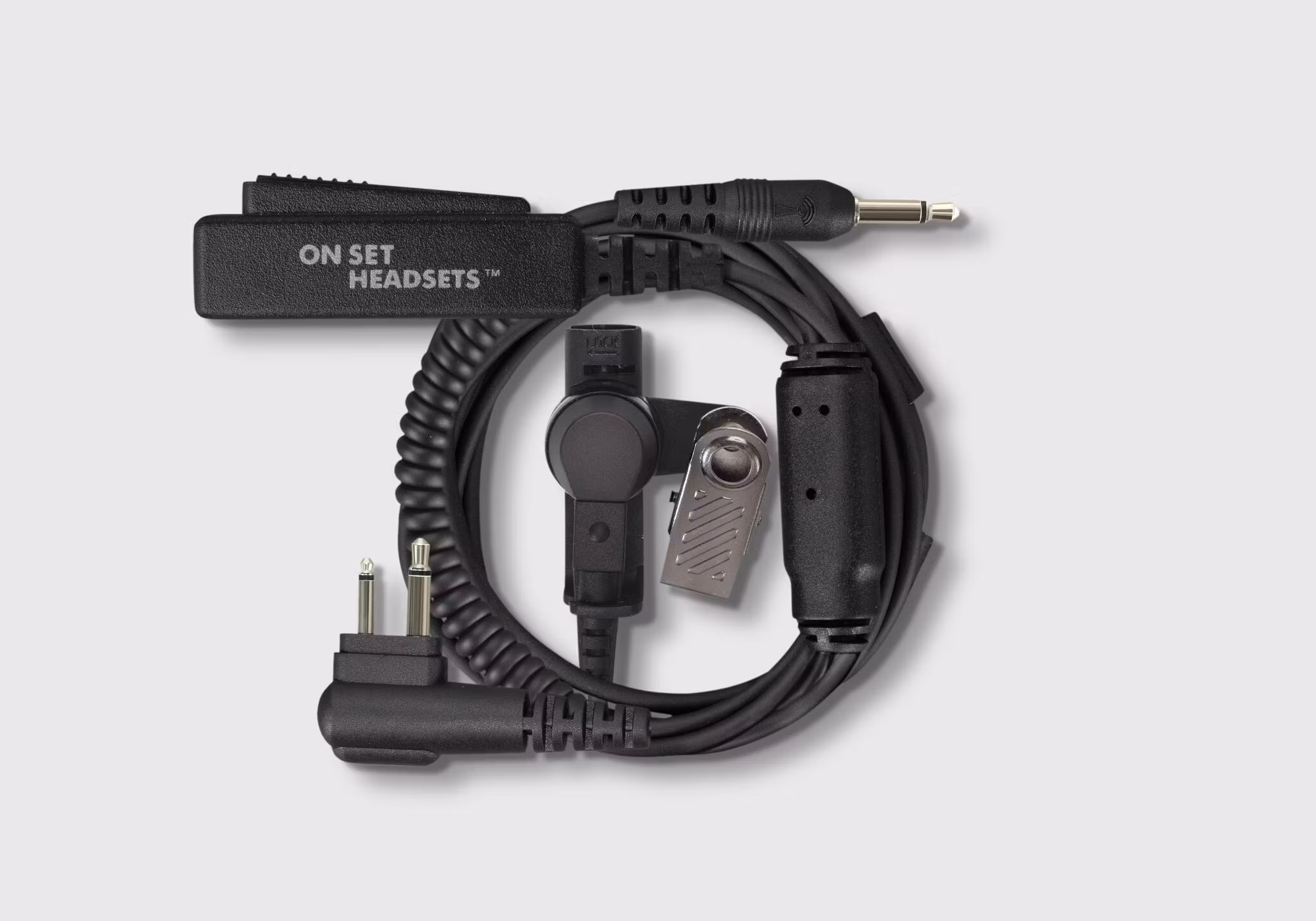 On Set Headsets Camo, For Motorola, The FilmPro X, the ultimate communication solution for film professionals who need to wear double comms on set. This revolutionary headset connects to both a walkie