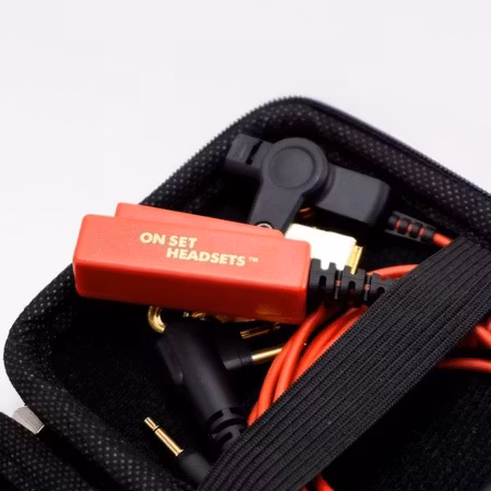 On Set Headsets RED, For Motorola,  The Elite Series is built to last with Kevlar reinforced wiring and comes with a Lifetime Warranty, showing our confidence in the quality and durability of our prod