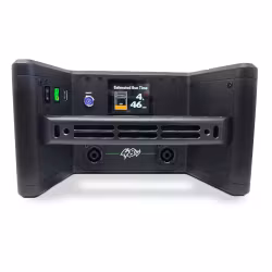CORE RENEGADE XL Mobile Power Station, 1376wh Li-ion battery system, Dual 48v outputs, 2x ptap and USB Color OLED Display and  includes IEC Power Cable for internal charger