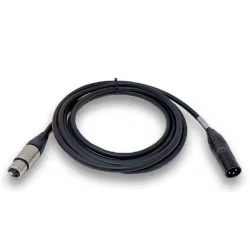 CORE 3m XLR3P Male to XLR3p Female for 28v applications