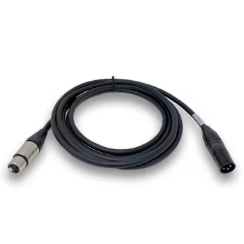CORE 3m XLR3P Male to XLR3p Female for 28v applications