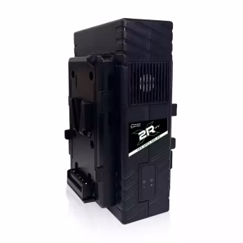 CORE Rapid Two Position Charger for Apex High Voltage V-mount 29.6v battery packs.