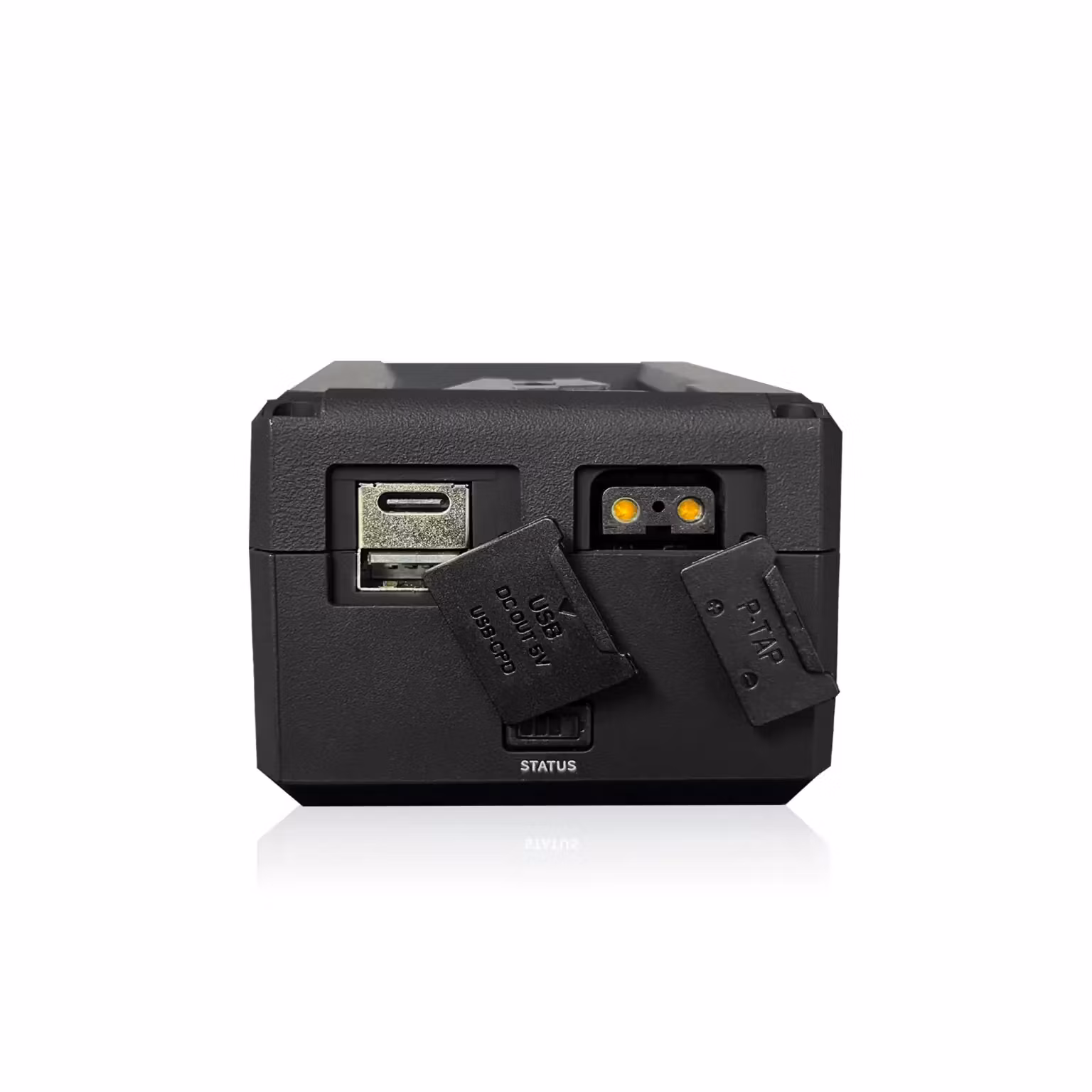 CORE 98wh Micro sized V-mount SMART battery pack, 14.8v 6.6Ah. 10A Draw with 4 LED Gauge Intergrated Ptap Port and USBPD, SMBUS Camera Communication